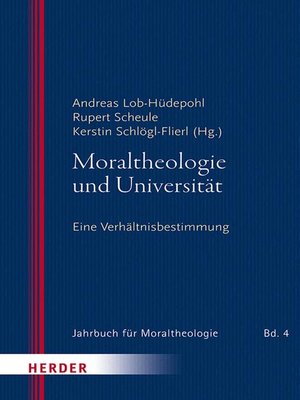 cover image of Moraltheologie und Universität